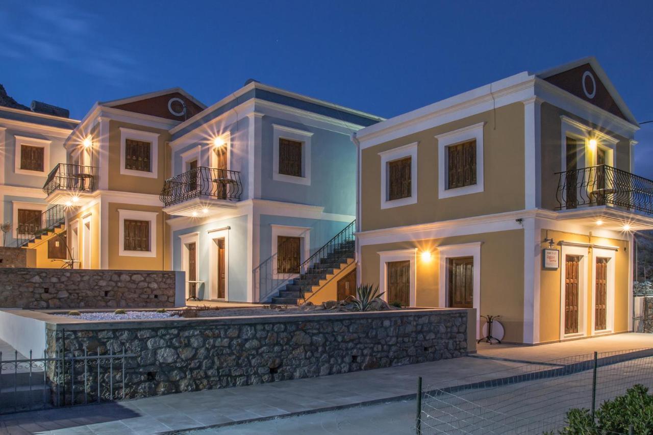 Captain George Apartment Symi Bagian luar foto